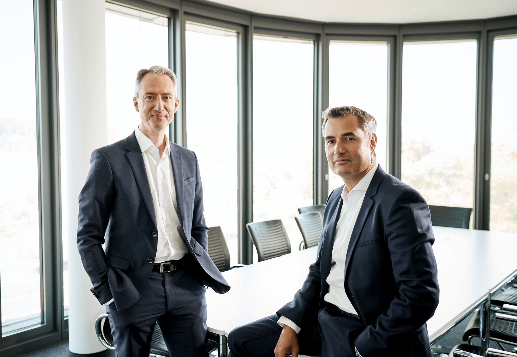 Xecuro-Geschäftsführer Marcus Milas (links) und Sven Kneutgen (rechts)