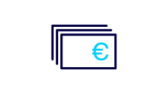 Piktogramm eines Geldscheins